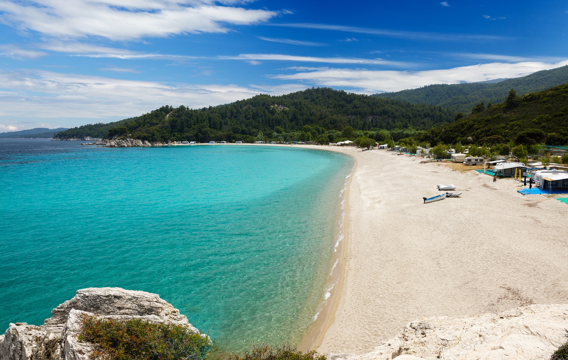 Beautiful Armenistis beach