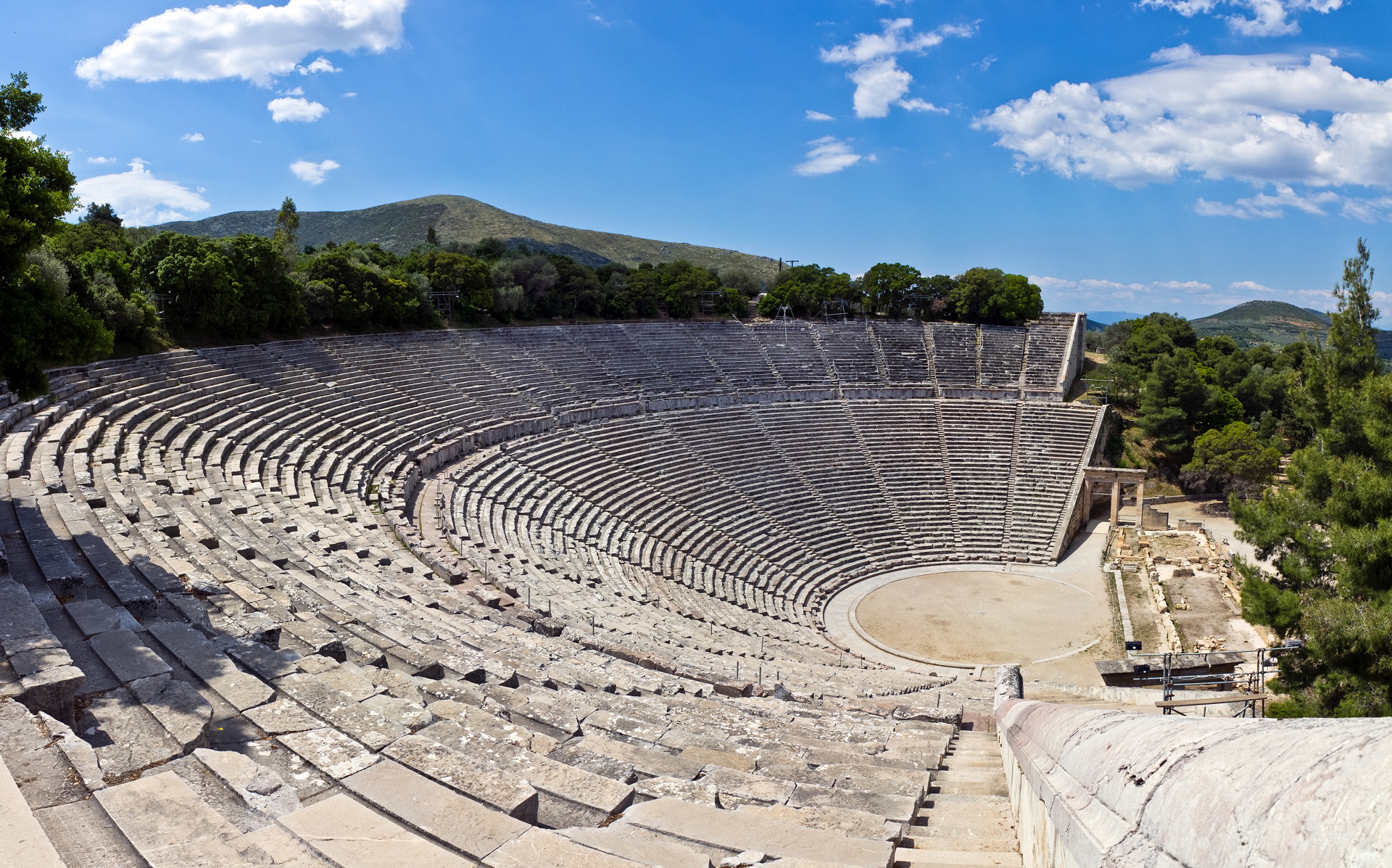 El Teatro Antiguo de Epidauro