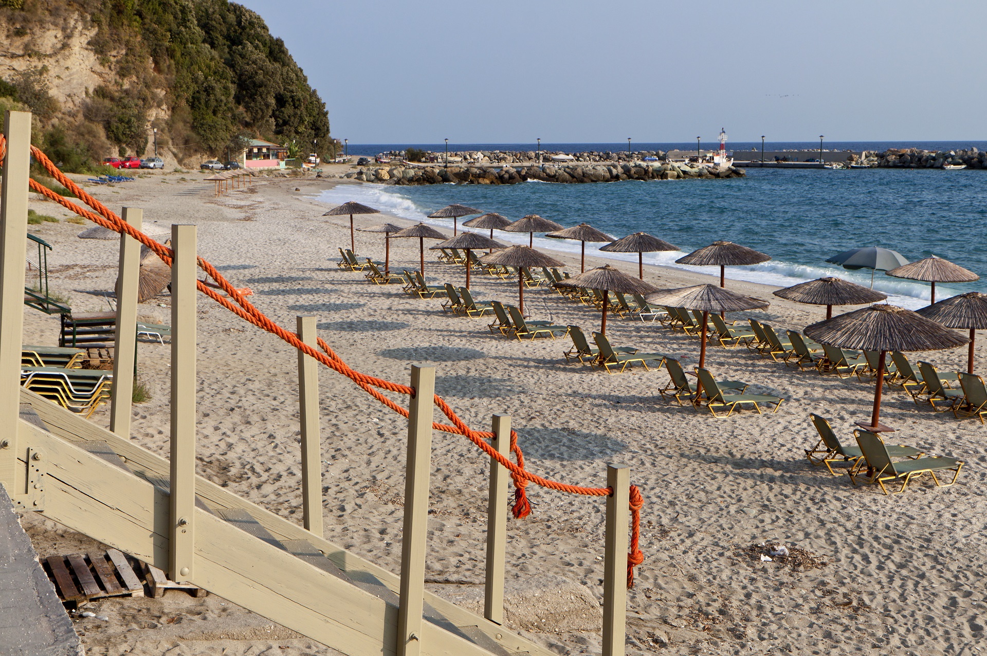 Pueblo y playa de Agios Ioannis en Pelion