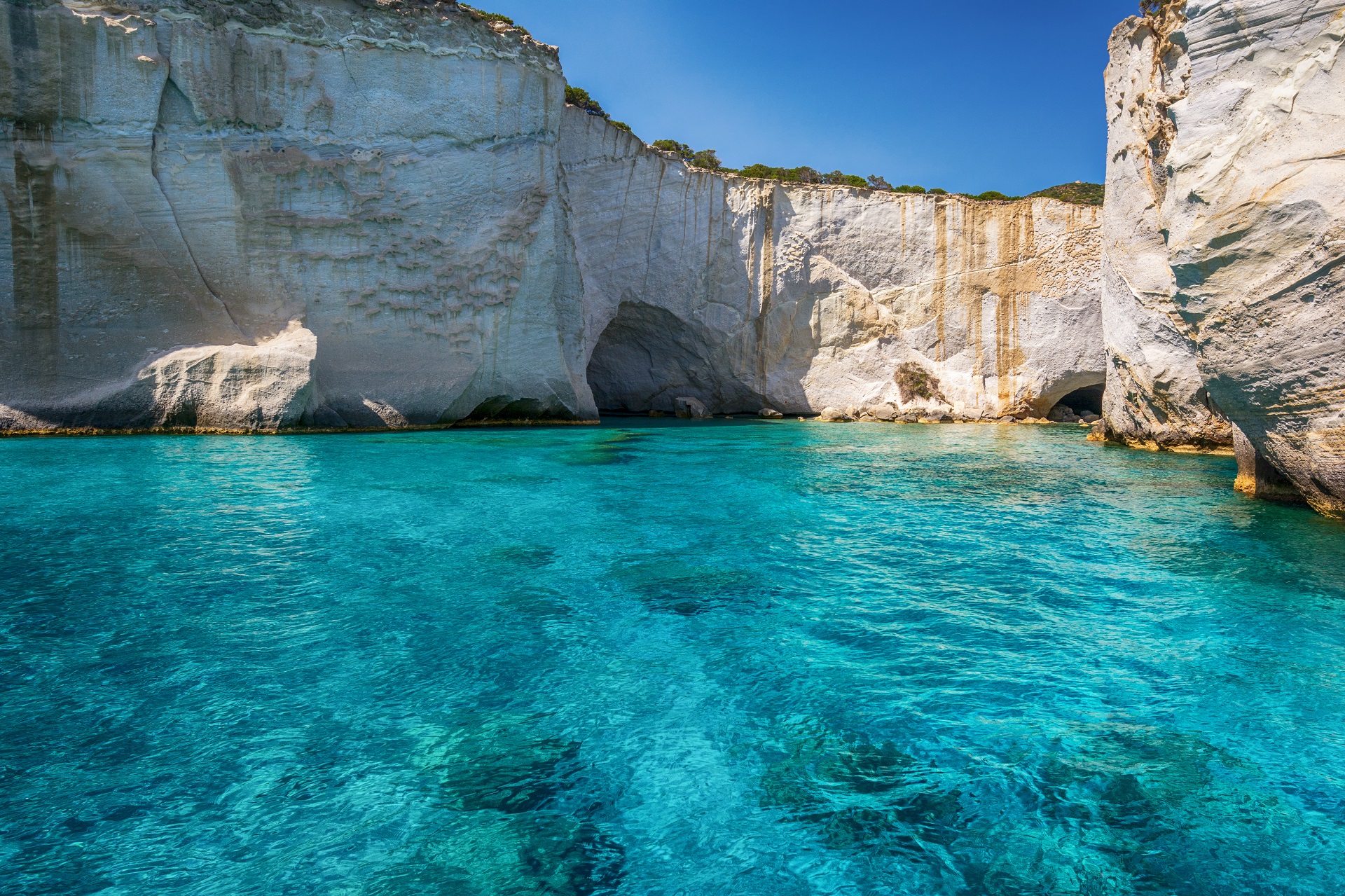 Plage de Kleftiko, Milos, Grèce