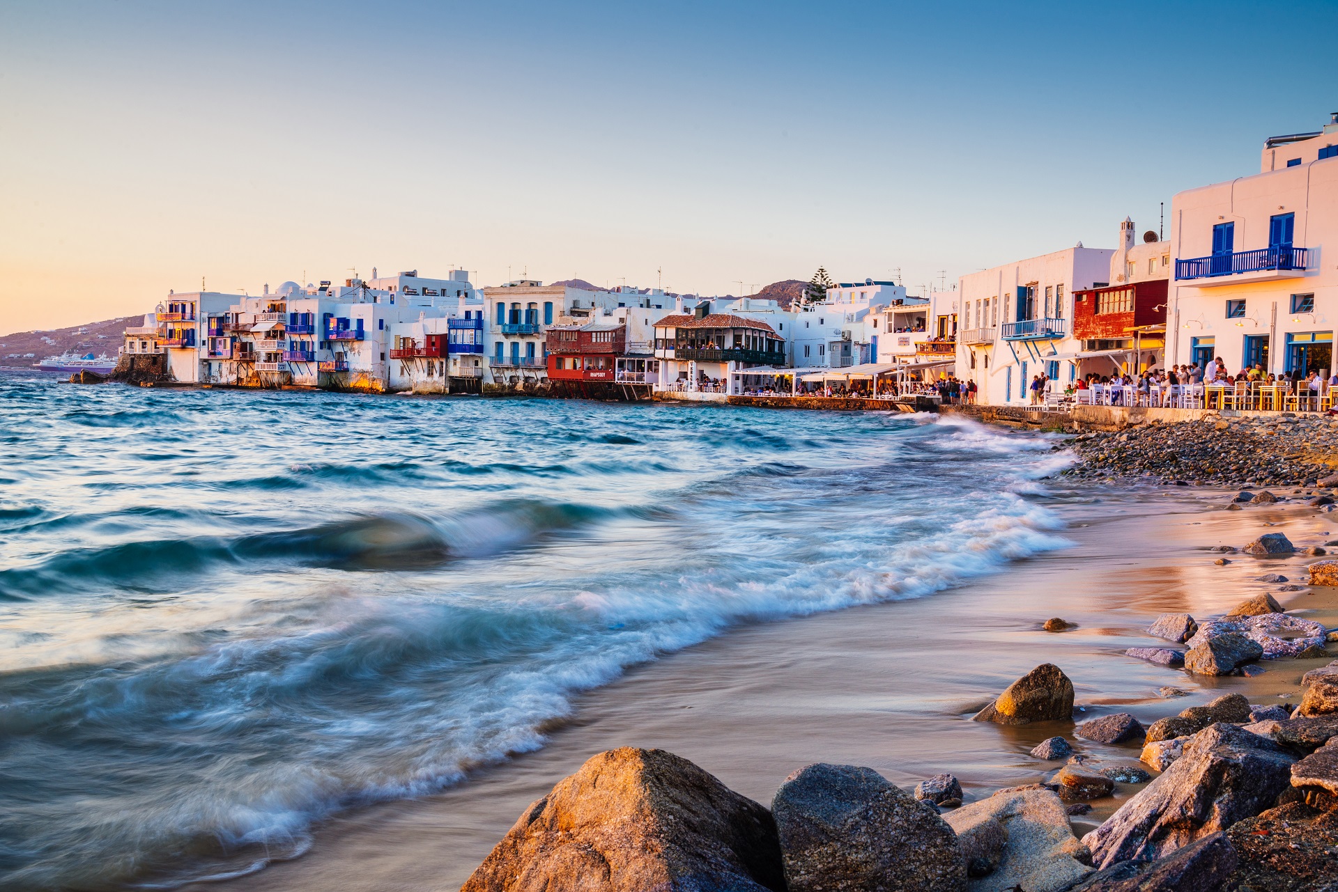 Little Venice, Mykonos, Greece