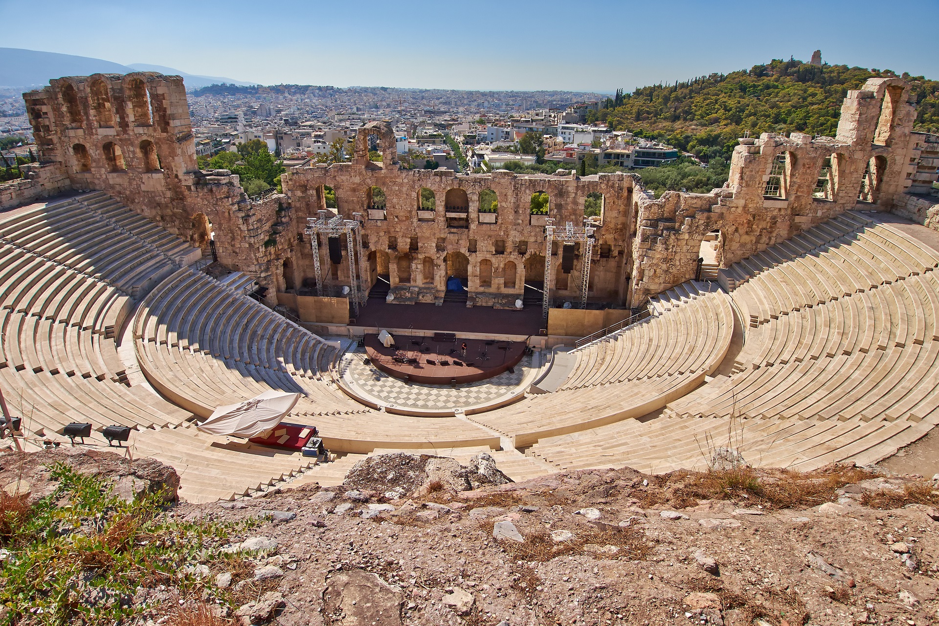 Odéon d'Hérode Atticus - Explorez la Grèce