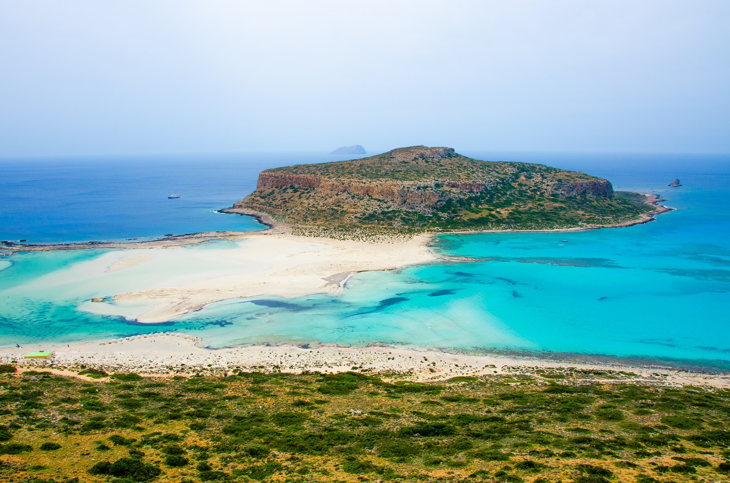 Beautiful beach in Crete