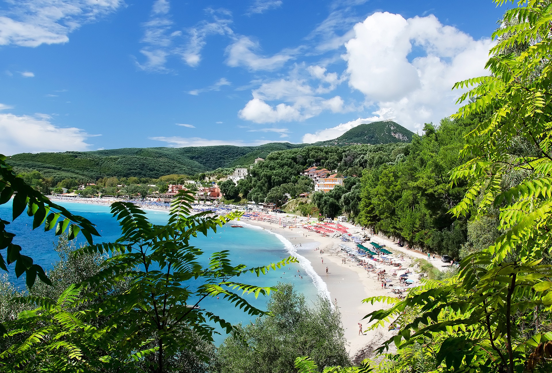 Playa cerca de Parga.